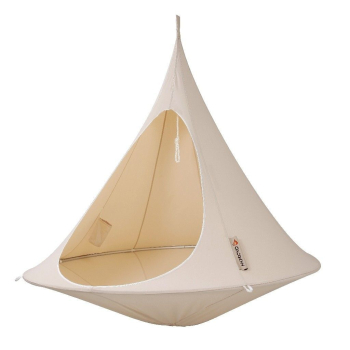 Preview: VIVERE Cacoon Hängezelt Natural White 2 Personen